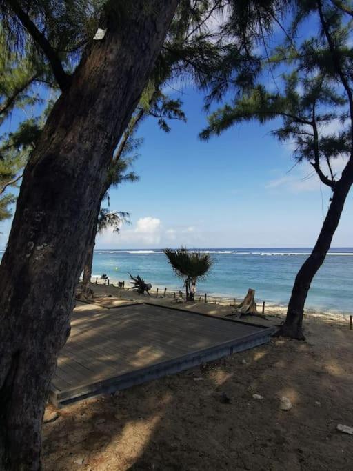 דירות סן-ז'יל-לה-באן Beau T3 Litchi Vue Ocean Piscine מראה חיצוני תמונה